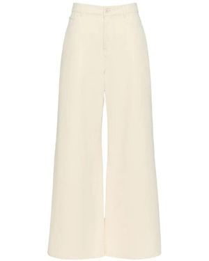Weekend by Maxmara Vaqueros Anchos - Blanco