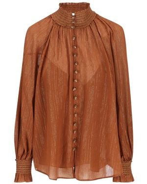 Zimmermann Blouse Aster - Brown