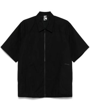 GR10K Poplin Zipped Shirt - Black