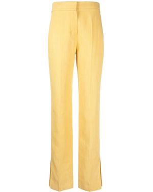 Jacquemus Le Pantalon Tibau Hose - Gelb