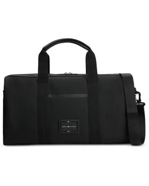 Tommy Hilfiger Logo-Patch Holdall Bag - Black