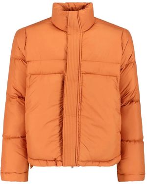 K-Way Ripstop Puffer Jacket - Orange