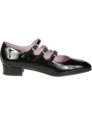 CAREL PARIS Ariana Triple-Strap Shoes - Black