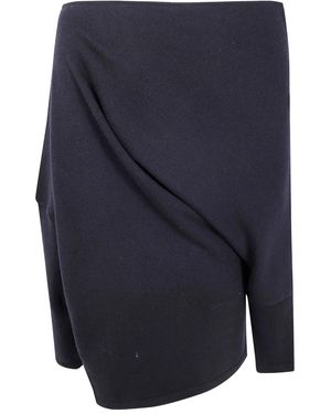 Gianluca Capannolo Off-Shoulder Trui - Blauw