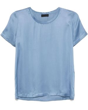 Liu Jo Satin T-Shirt - Blue