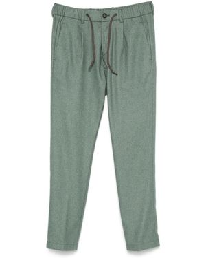 Herno Felted Trousers - Green