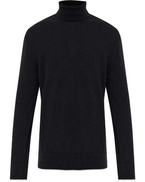Eleventy Roll-Neck Jumper - Blue