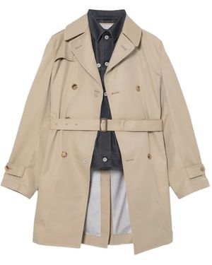 Junya Watanabe Cappotto Doppiopetto - Neutro