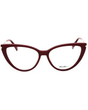 Max Mara Eyewear Cat-Eye Frame Glasses - Brown