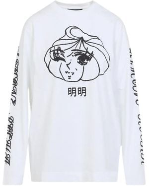 Simone Rocha Long-Sleeves T-Shirt - White