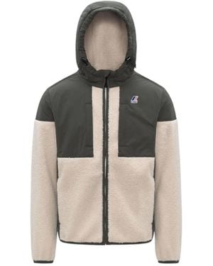 K-Way Samson 4.0 Hooded Jacket - Natural