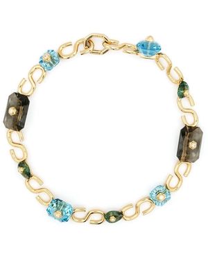 Swarovski Numina Embellsihed Necklace - Metallic