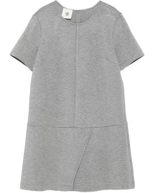 THE GARMENT Nice Short-Sleeve Mini Dress - Grey