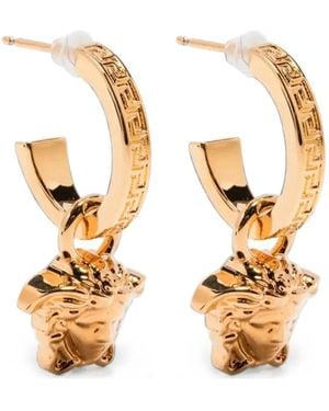 Versace La Medusa Earrings - Metallic