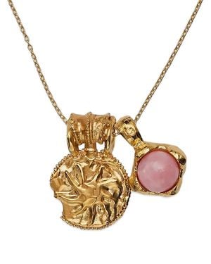 Alighieri The Heart Of The Sun Opal Necklace - Metallic