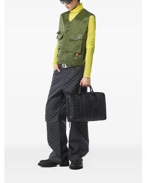 MCM Visetos ビジネスバッグ - ブラック