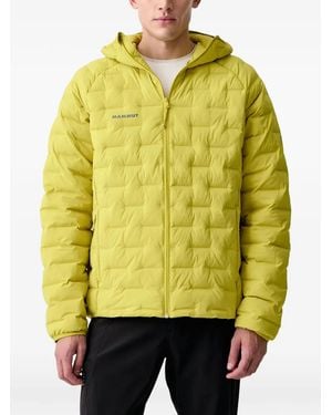 Mammut Gesteppte Senser Kapuzenjacke - Gelb