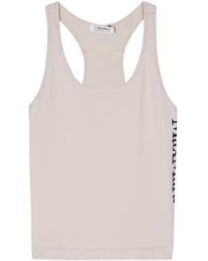 Max Mara Light Sleeveless Top - White