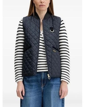 Barbour Quilted Gilet - Blue