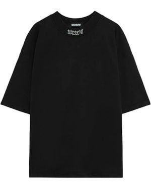 Barrow Graphic-Embroidery T-Shirt - Black
