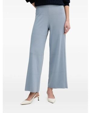 Joseph Ribkoff Wide-Leg Trousers - Blue