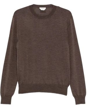 Jacob Cohen Pullover mit Rundhalsausschnitt - Braun