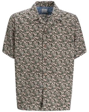 Paul Smith Printed Cotton Shirt - Grey