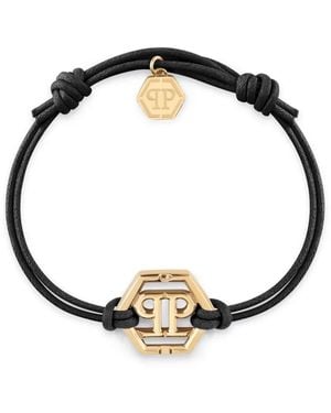 Philipp Plein Pulsera Friendship Hexagon-Pp - Blanco