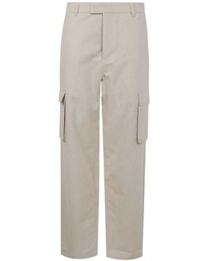 Daily Paper Cargo Linen Pants - White