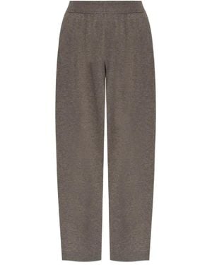 Lisa Yang Elastic-Waistband Cashmere Pants - Grey