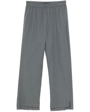 Notrainproof Striped Elasticated-Waist Trousers - Grey