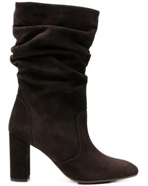 Chie Mihara Eychela49 Slouchy Boots - Black