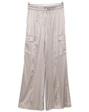 Tom Ford Drawstring-waist trousers - Metálico