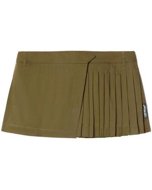 Off-White c/o Virgil Abloh Savana Minirock - Grün