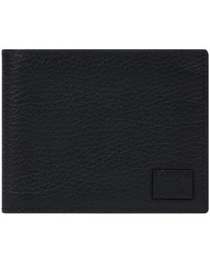 Paul Smith Signature Stripe Grained-Leather Wallet - Black