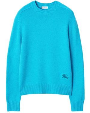 Burberry Crew-Neck Jumper - Blue