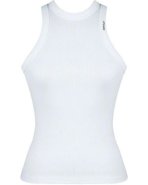 Dondup Ribbed Top - White