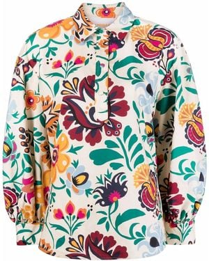 La DoubleJ Poet Floral-Print Shirt - Multicolour