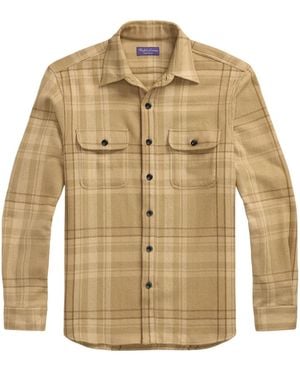 Ralph Lauren Checked Shirt - Natural