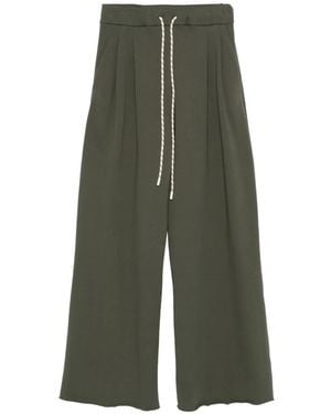 Alysi Drawstring Pants - Green