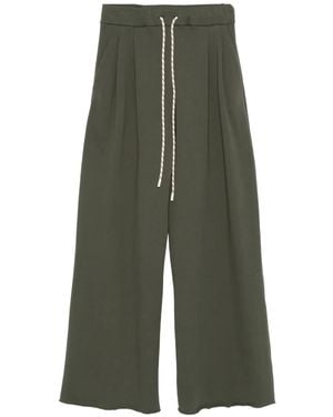 Alysi Drawstring Pants - Green