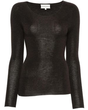 Bompard Jersey De Punto Fino - Negro