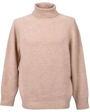 Brunello Cucinelli Rollkragenpullover Mit Gerippten Bündchen - Pink