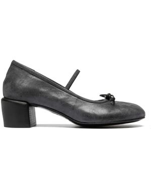 Officine Creative Flore Loafer Mit Schleifenriemen - Weiß