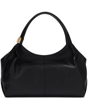 Furla Planeta Leather Tote Bag - Black