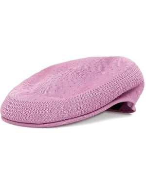 Kangol Tropic 504 Logo-Embroidered Flat Cap - Pink