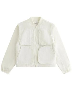 Kith Breckon Convertible Utility Bomber Jacket - White