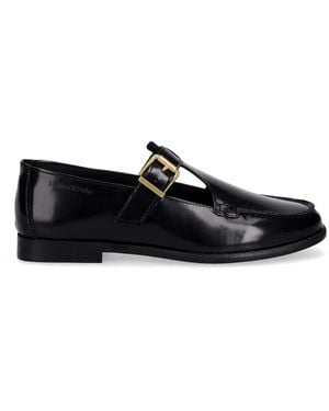Marc O' Polo Mocasines Con Cierre De Hebilla - Negro
