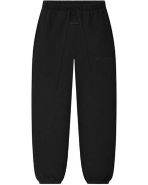 Fear Of God Logo-Print Track Trousers - Black