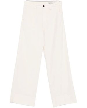 White Sand Wide-Leg Pants - White